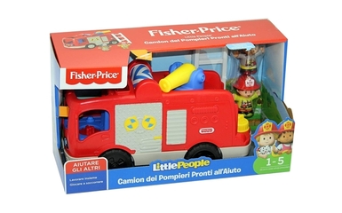 LITTLE PEOPLE CAMION POMPIERI FPV32