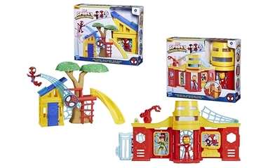 SPIDEY PLAYSET+PERS. ASS. F88425