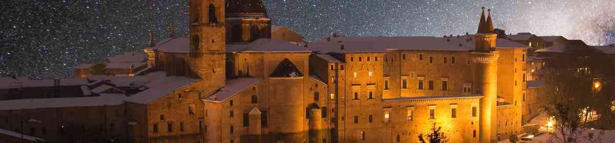 Banner mercatini di natale urbino