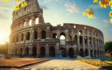 Al Colosseo con i bambini