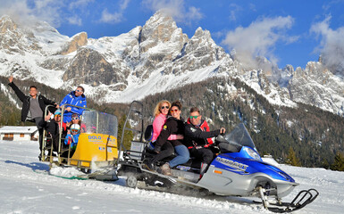  Escursione in Motolislitta  alle Tre Cime di Lavaredo