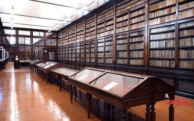 Piacenza - La chiesa di  S. Pietro e Biblioteca Passerini Landi 