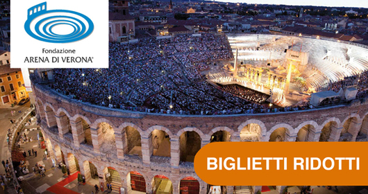 Promozione biglietti per spettacoli Arena Opera Festival 2025