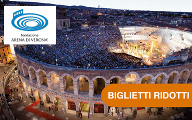 Promozione biglietti per spettacoli Arena Opera Festival 2025