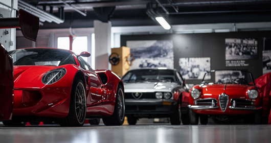 Museo storico Alfa Romeo-La macchina del tempo