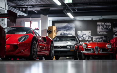 Museo storico Alfa Romeo-La macchina del tempo