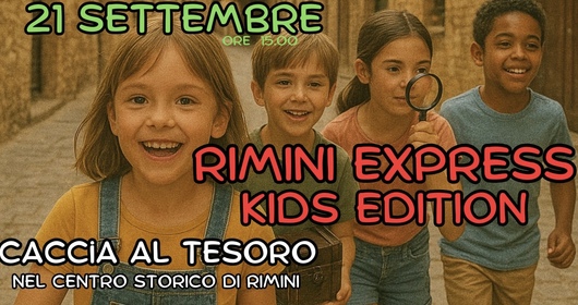 Rimini Pechino Express Kids Edition Rimini Pechino Express Kids Edition